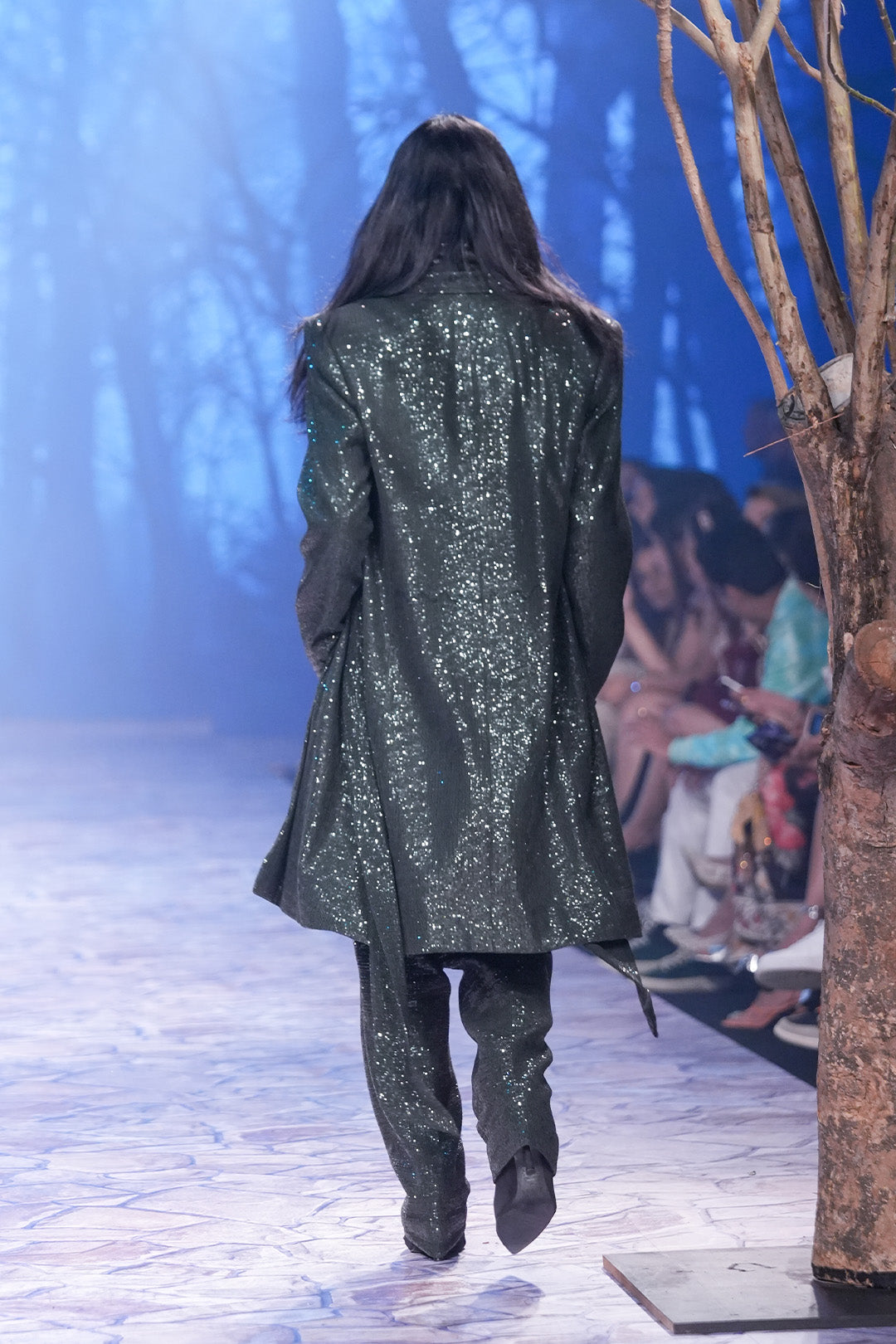 Sequin Long Jacket
