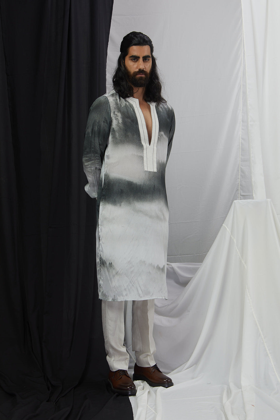 Printed Kurta Set with Pants