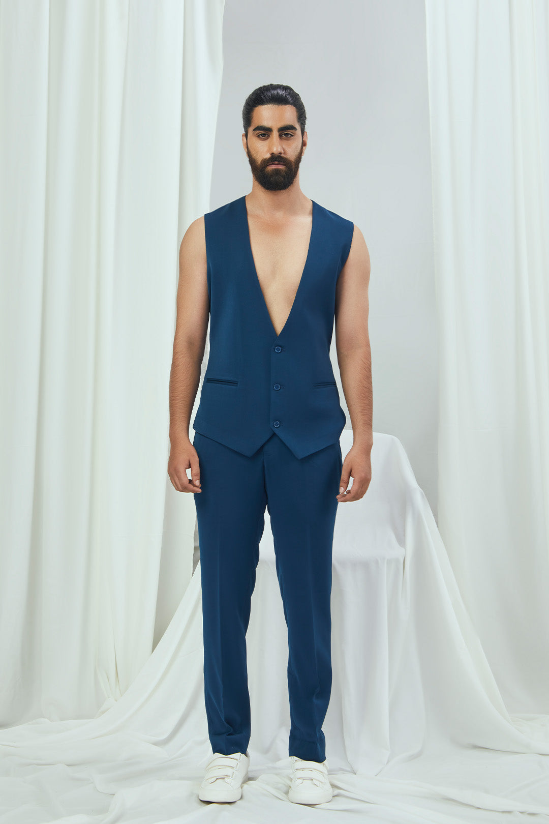 Jade Blue Blazer Set