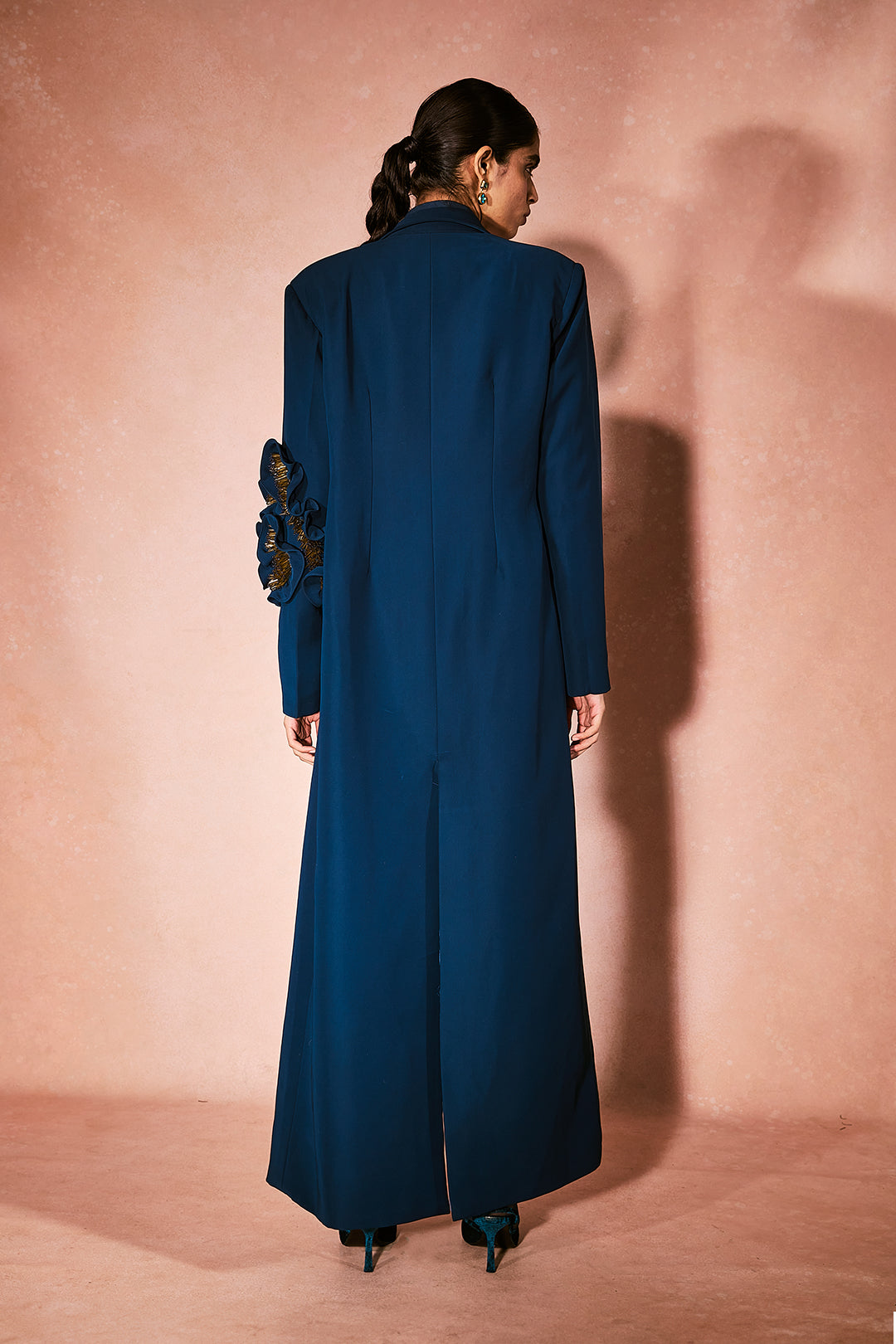 Midnight Blue Trench Set