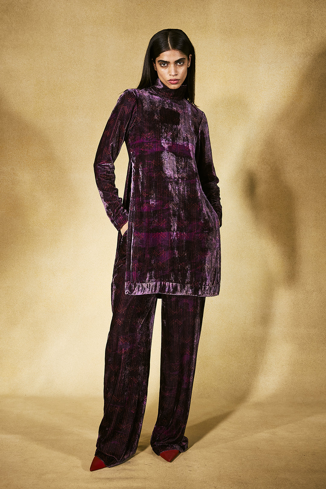 Aurora Plum Monogram Set