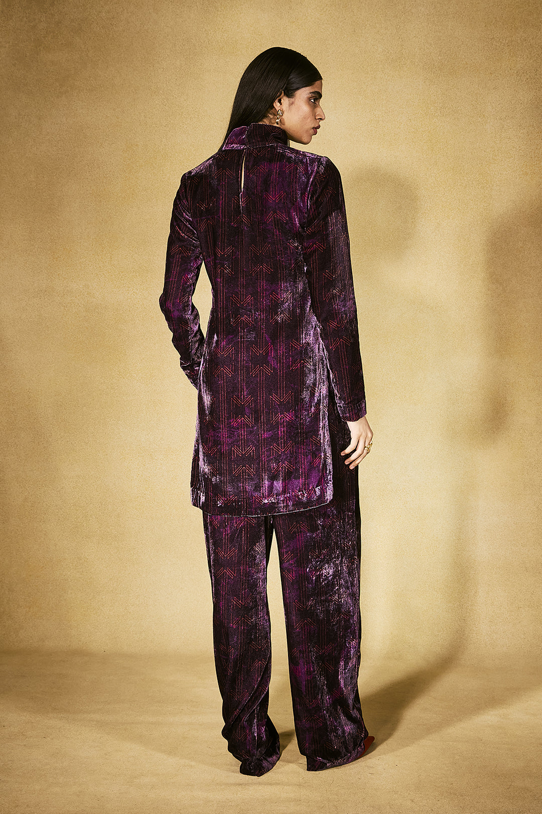 Aurora Plum Monogram Set