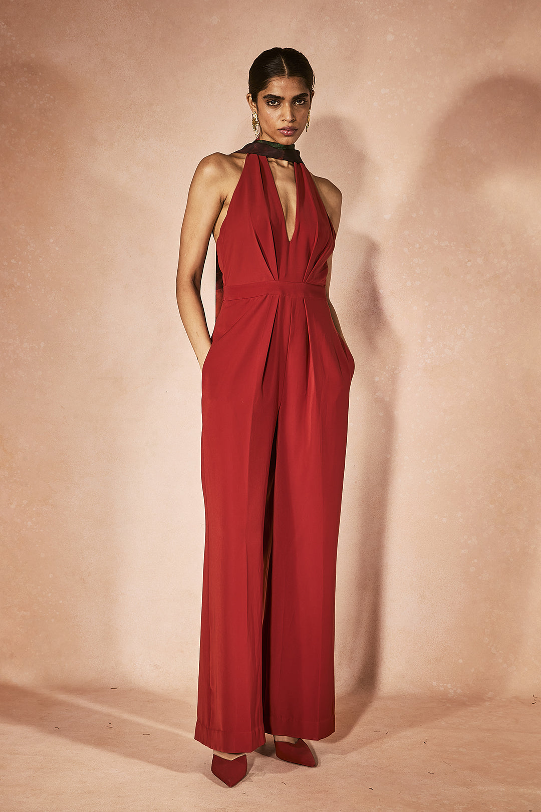 Flame Orange Jumpsuit