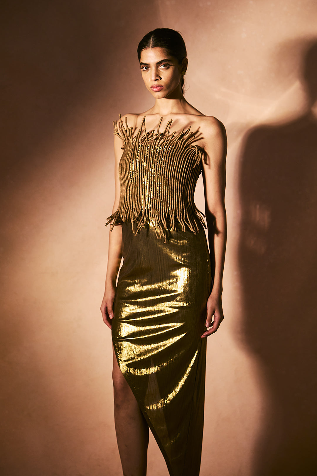 Metallic Muse Dress