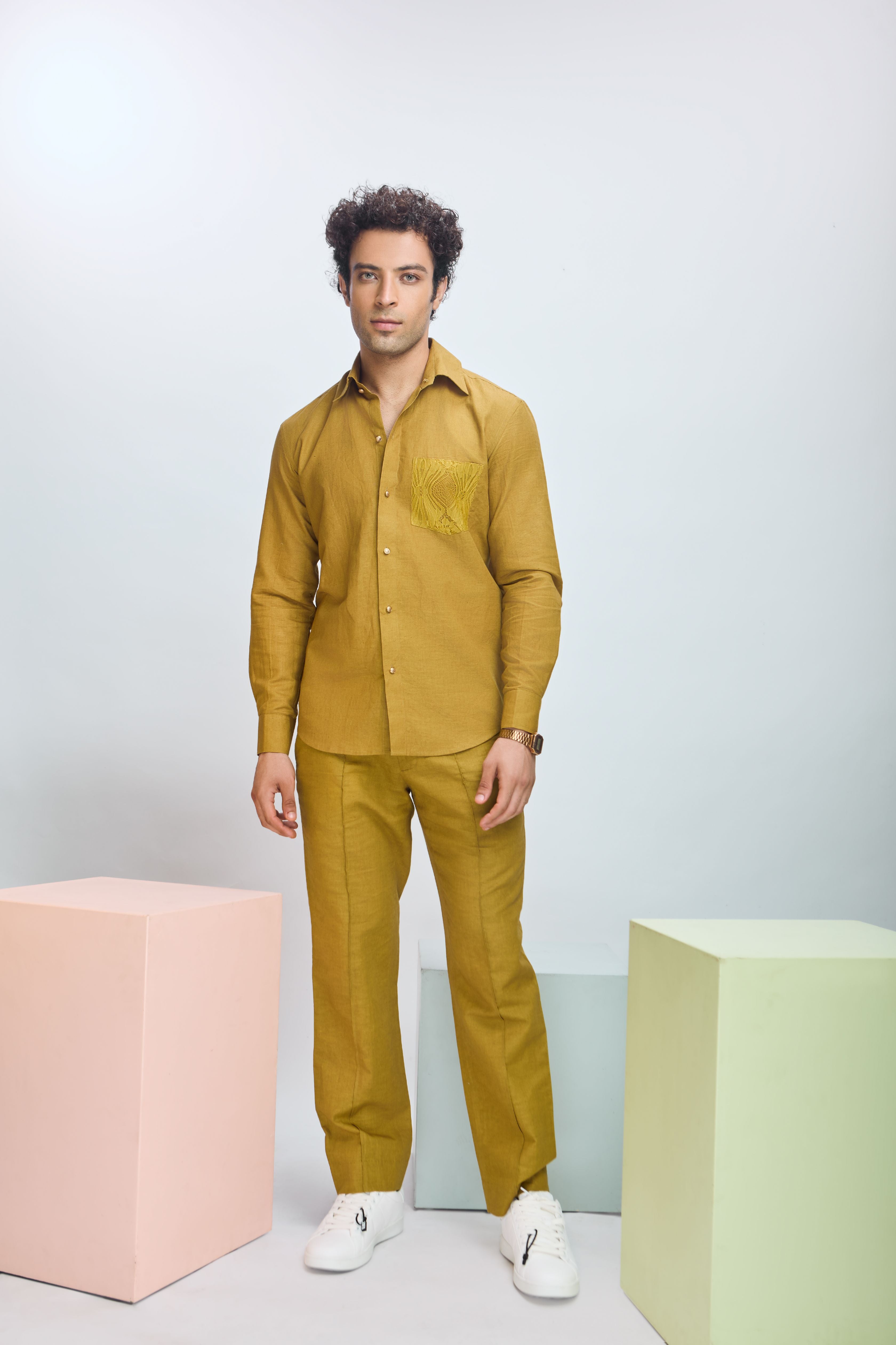 Shirt with Pocket Detailing