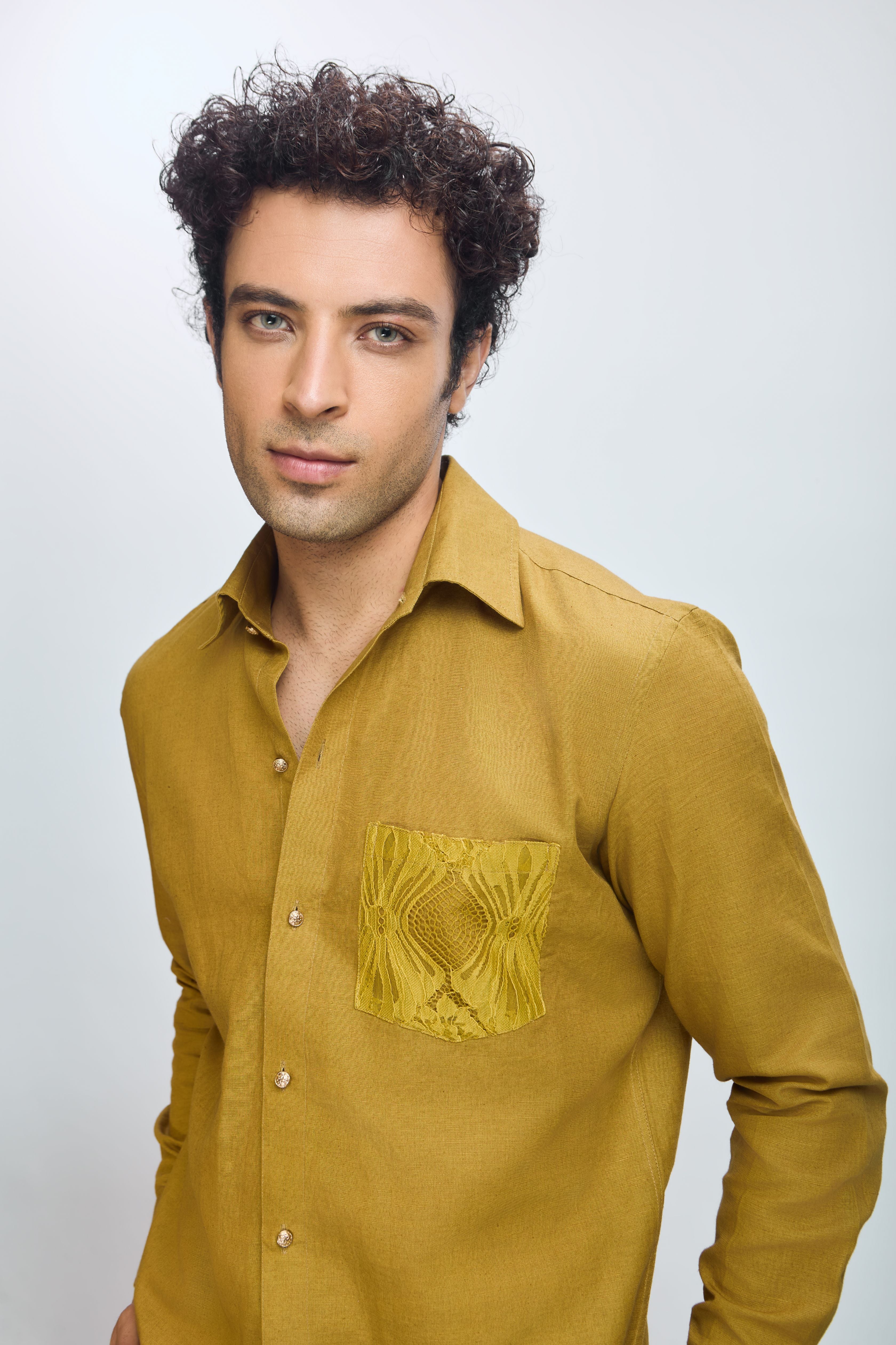 Shirt with Pocket Detailing