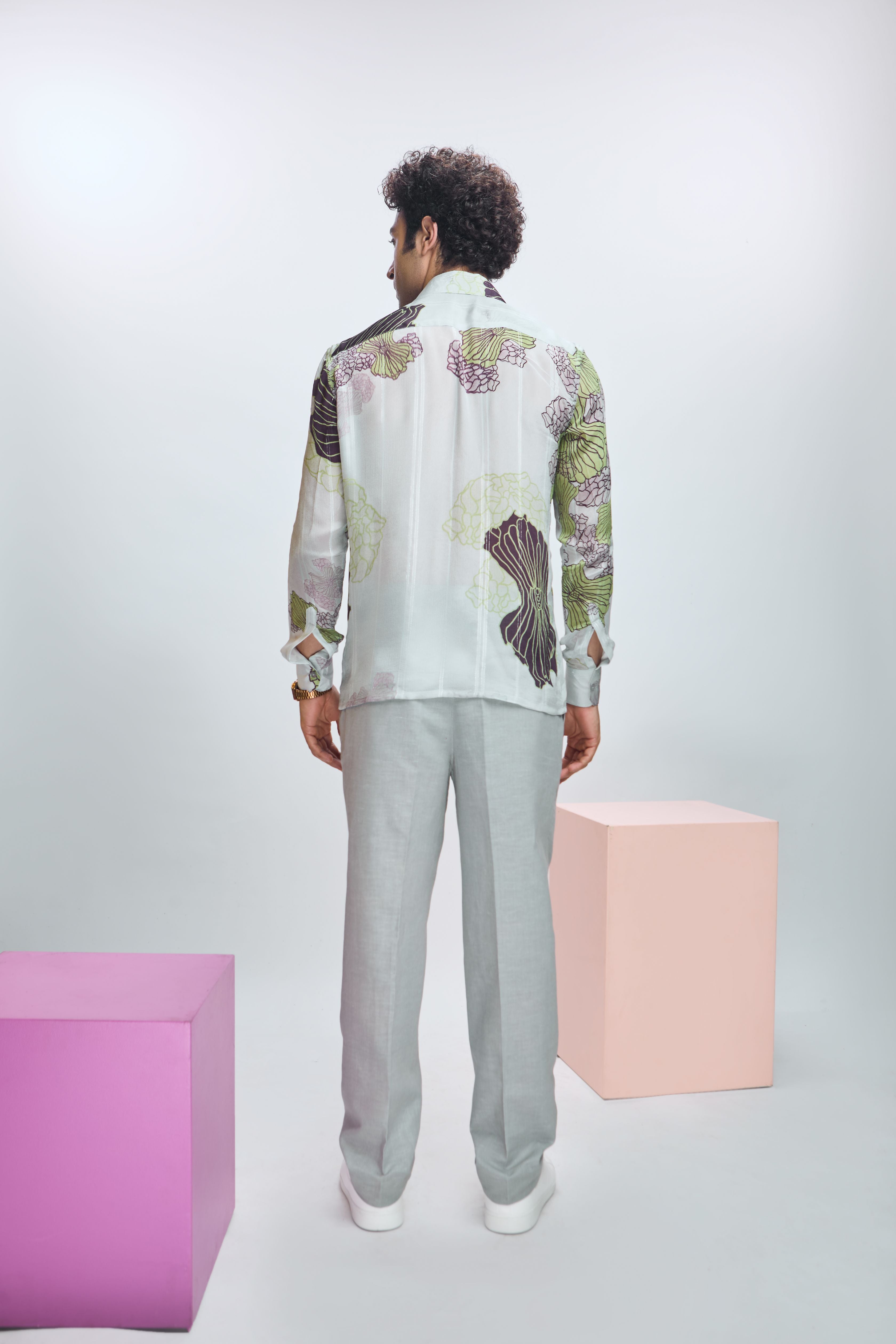 Chiffon Printed Shirt