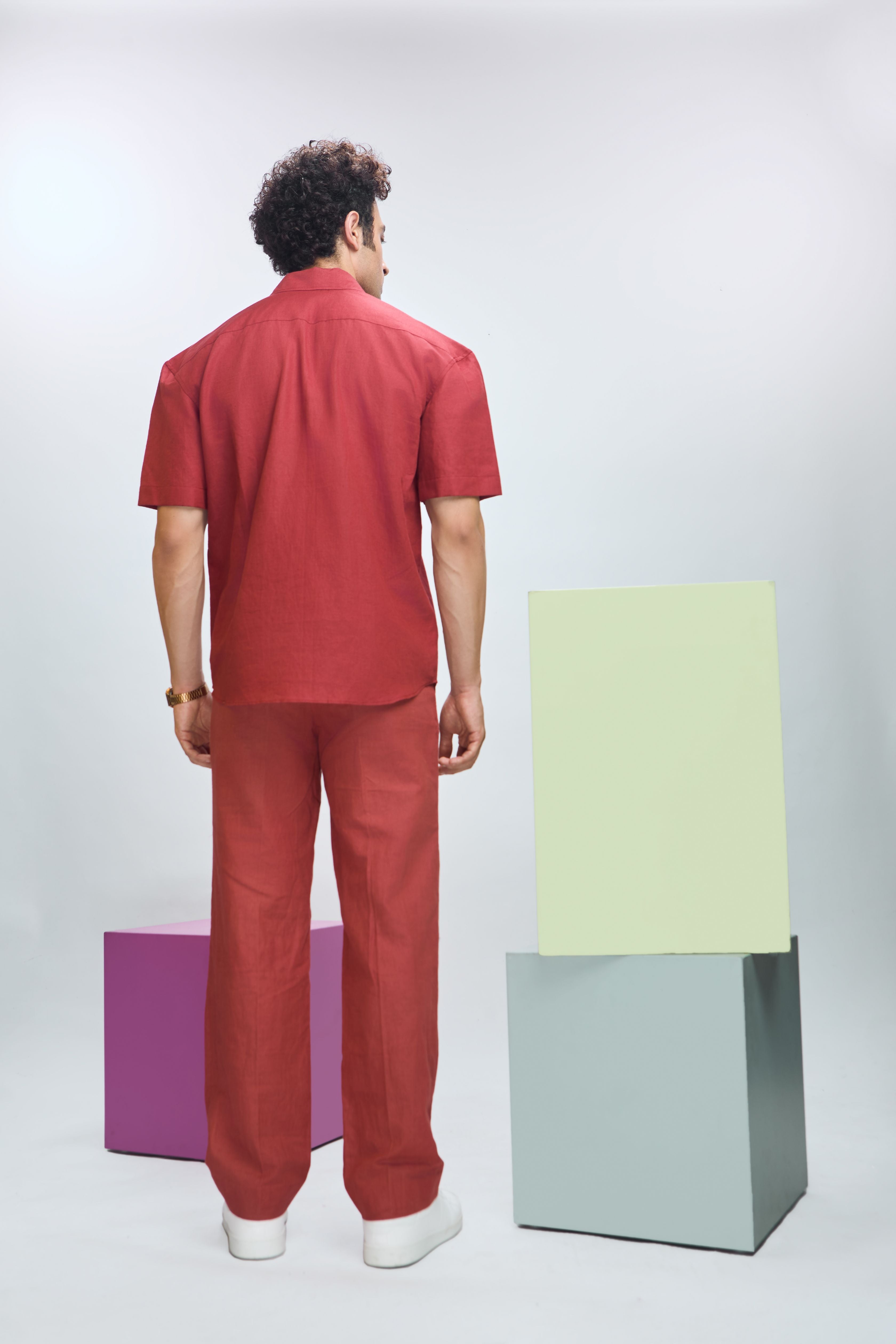 Shirt with Front Flap Detailing