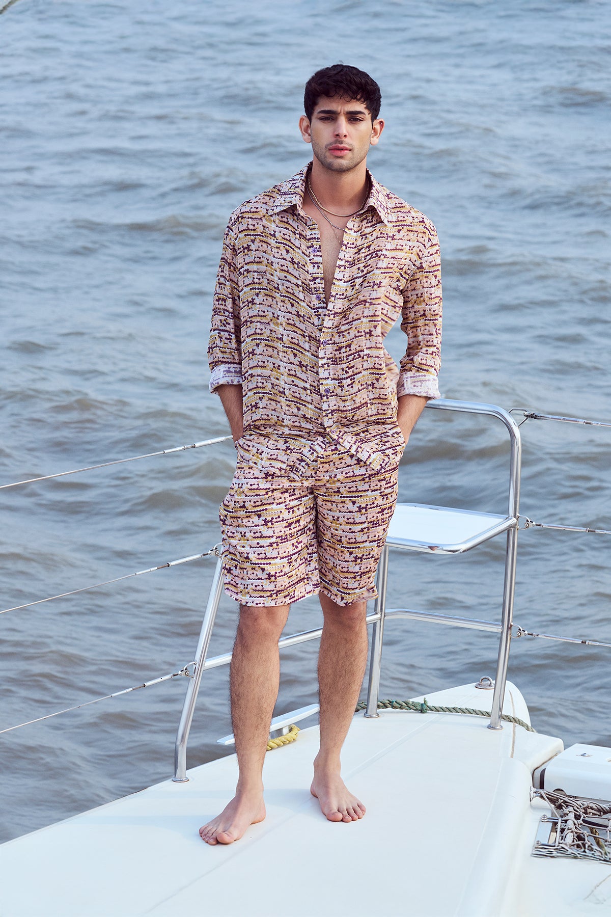 Sequin Printed Shirt