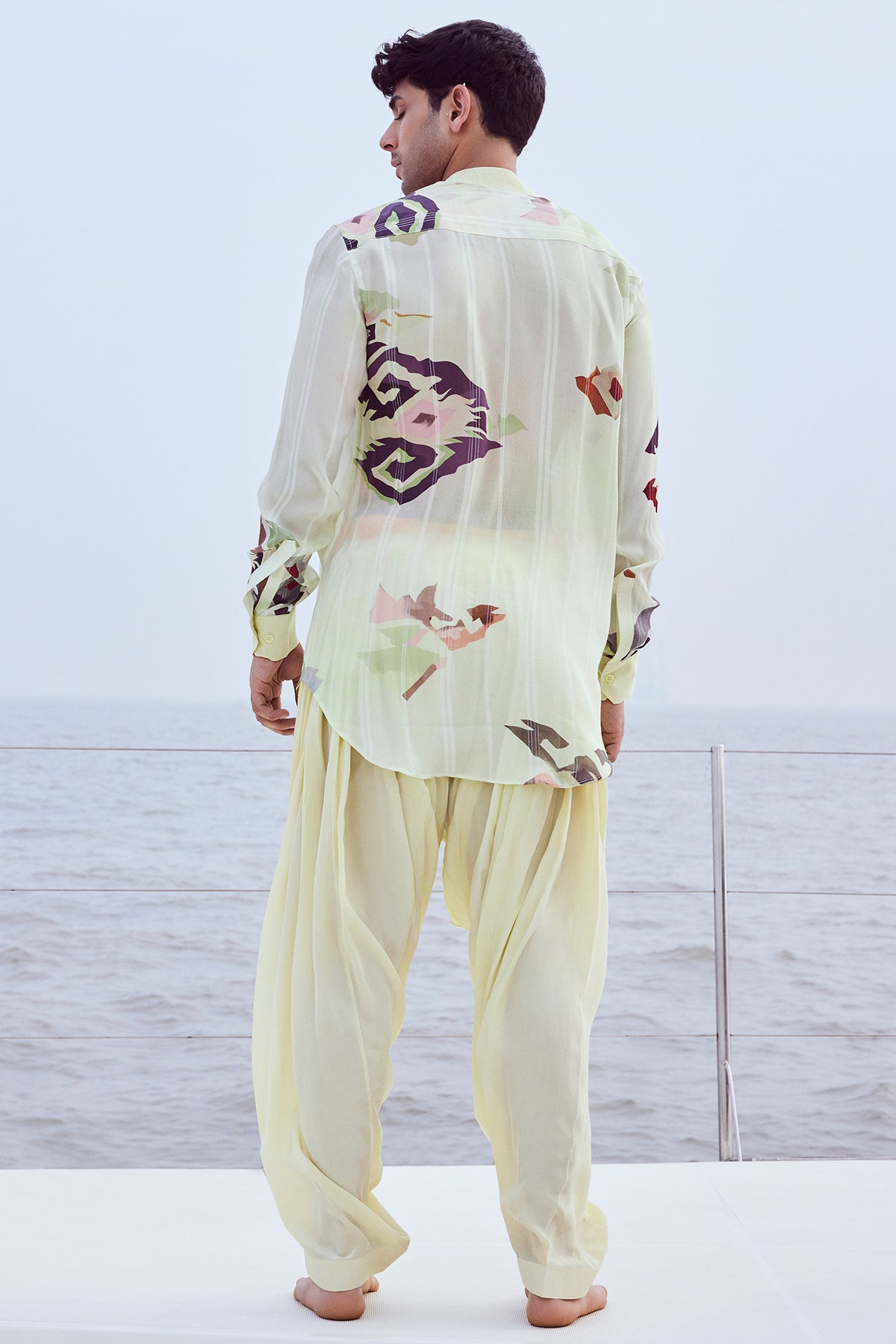 Patola Printed Kurta Shirt with Patiala