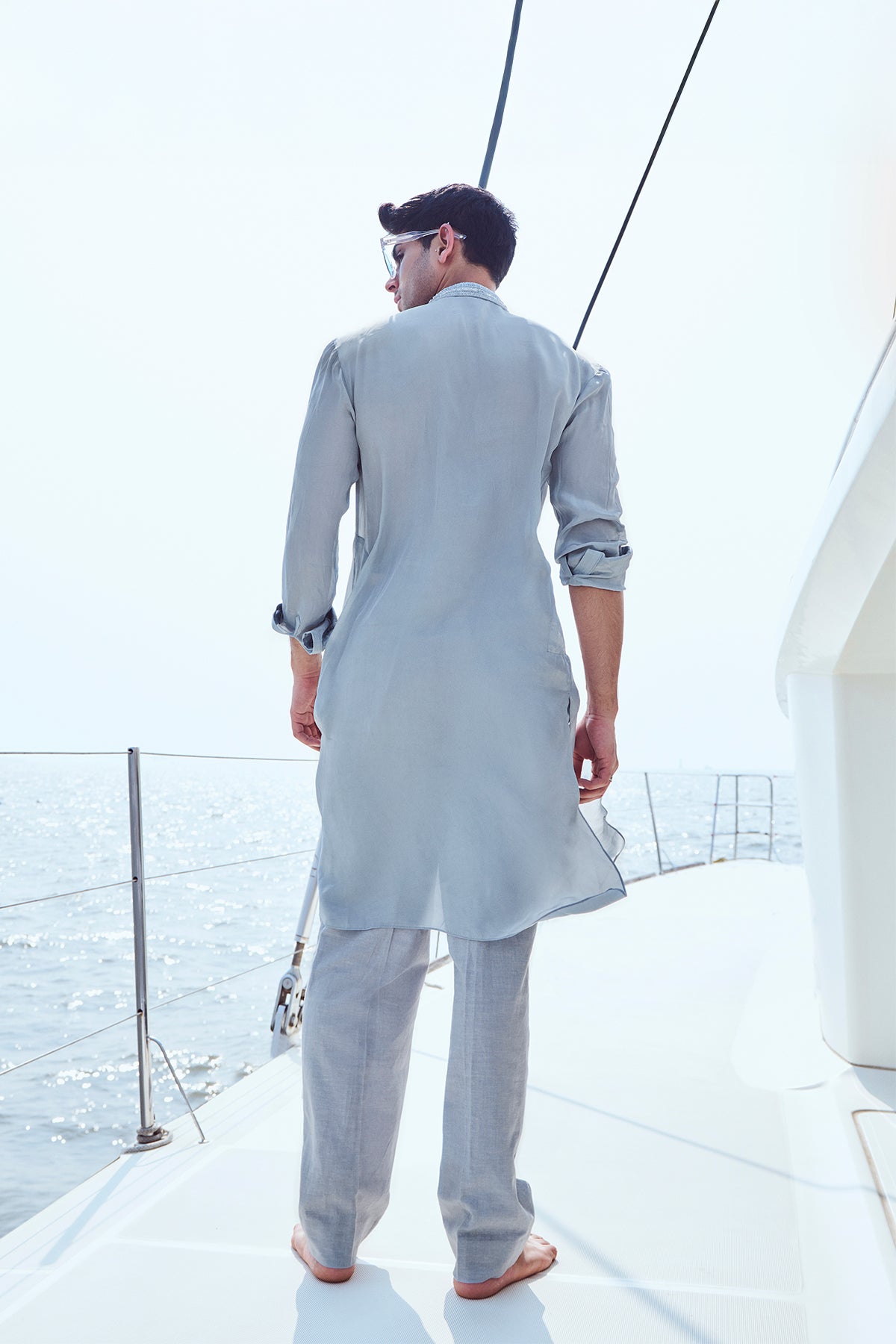 Embroidered Yoke Kurta set