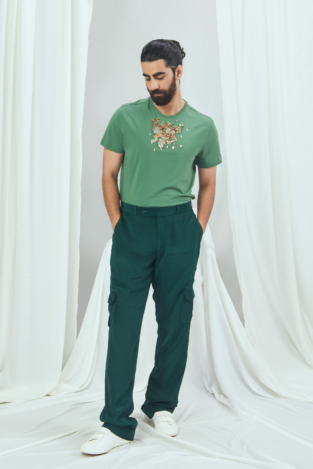 Emrald Embriodered Tshirt