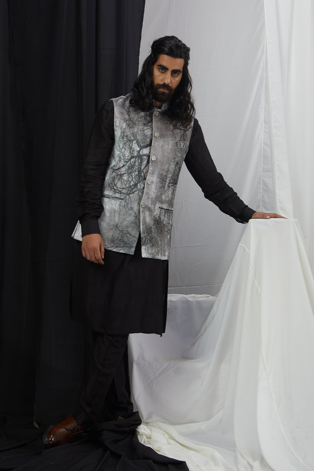 Kurta Set with Bandi