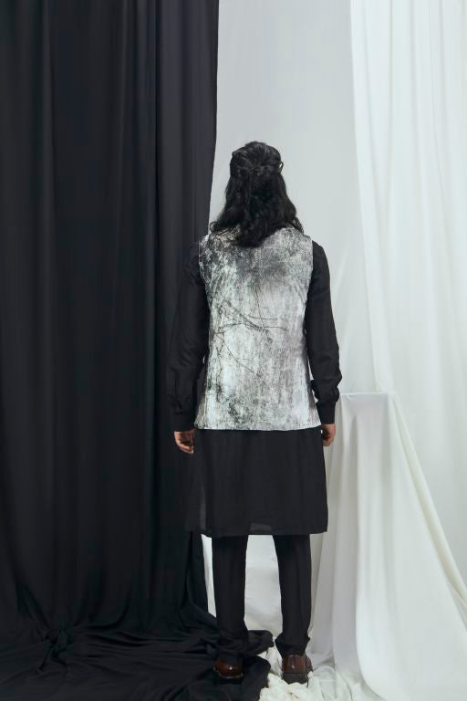 Kurta Set with Bandi - Sale