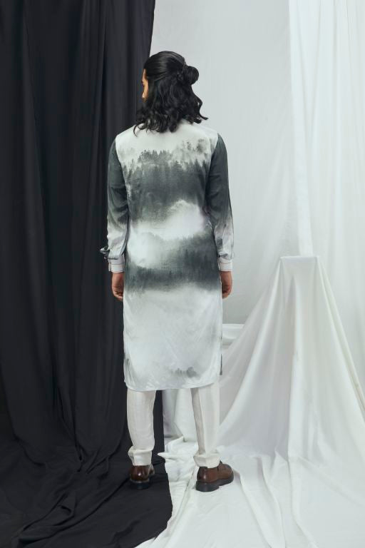 Printed Kurta Set with Pants - Sale