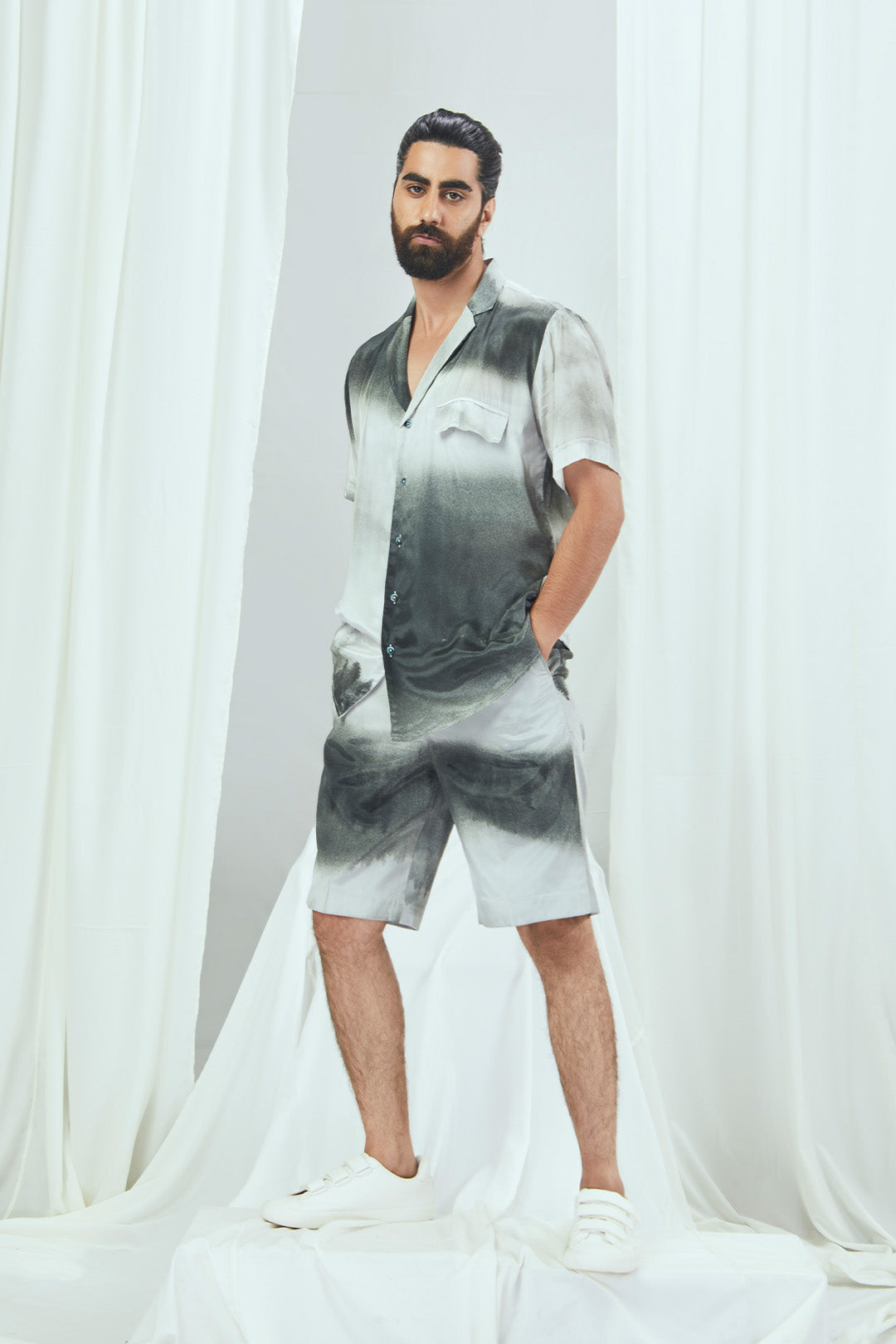 Printed Hawaiian Shirt