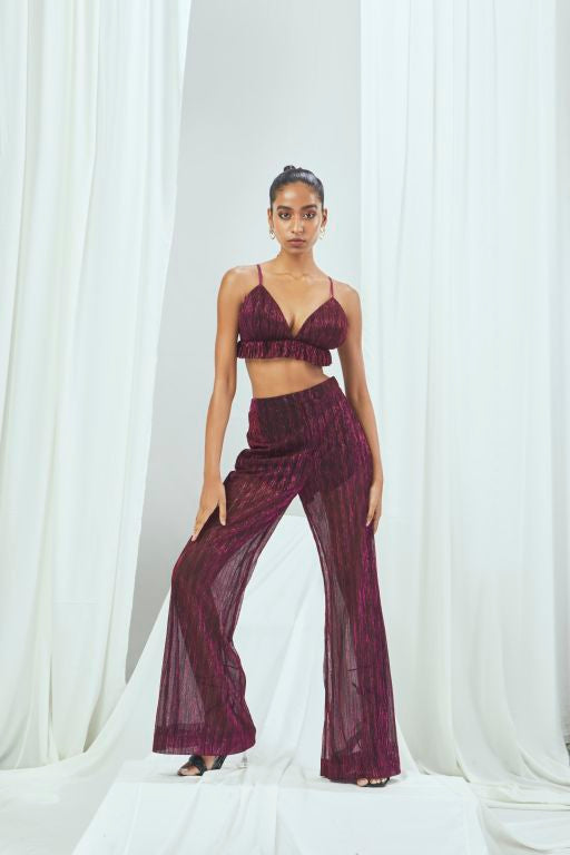 Mettalic Bralette Set - Sale