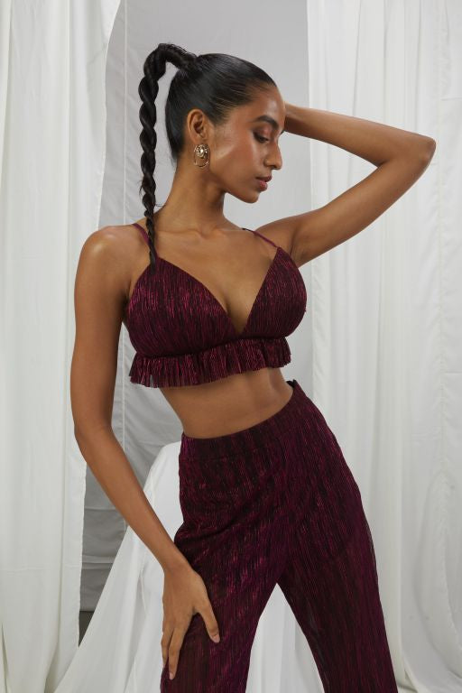 Mettalic Bralette Set - Sale