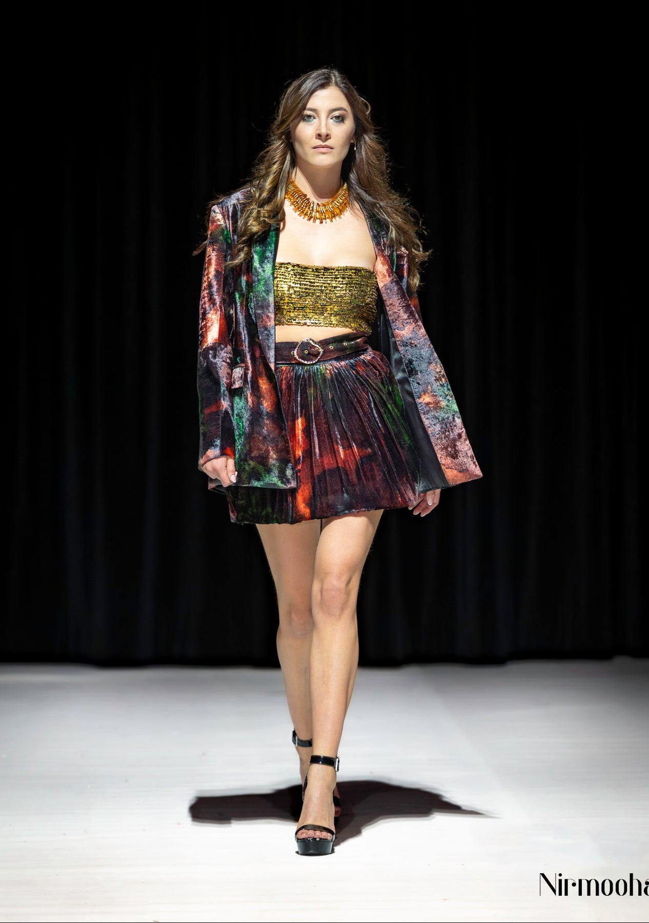 Molten Gold and Velvet Flame Set