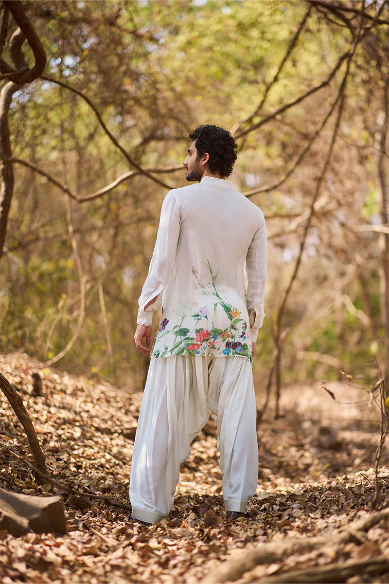 Ivory Haze Short Kurta Set