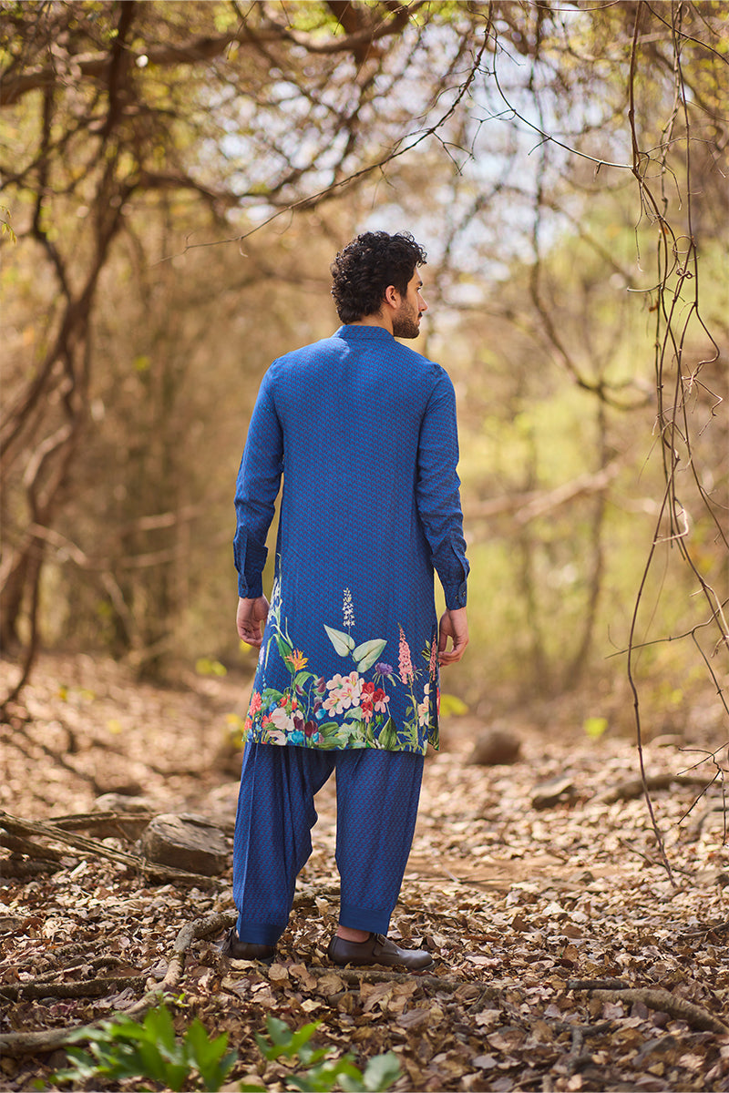 Indigo Eden Kurta Set
