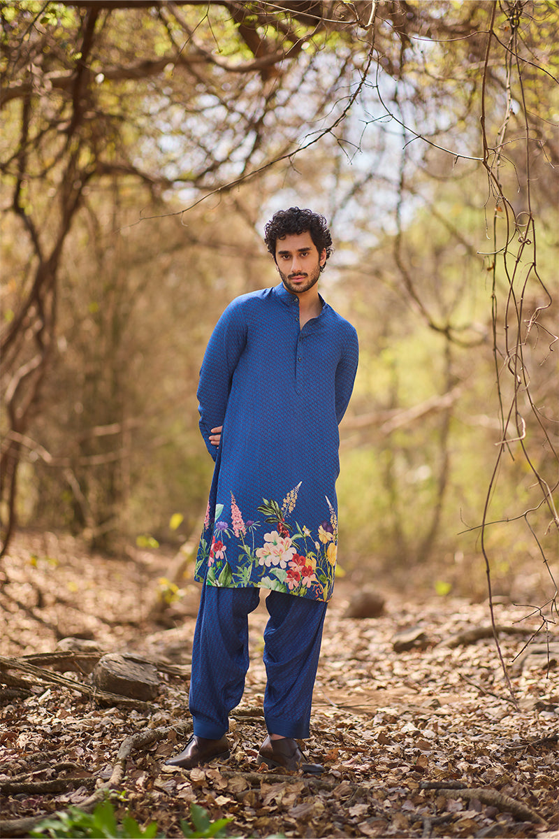Indigo Eden Kurta Set