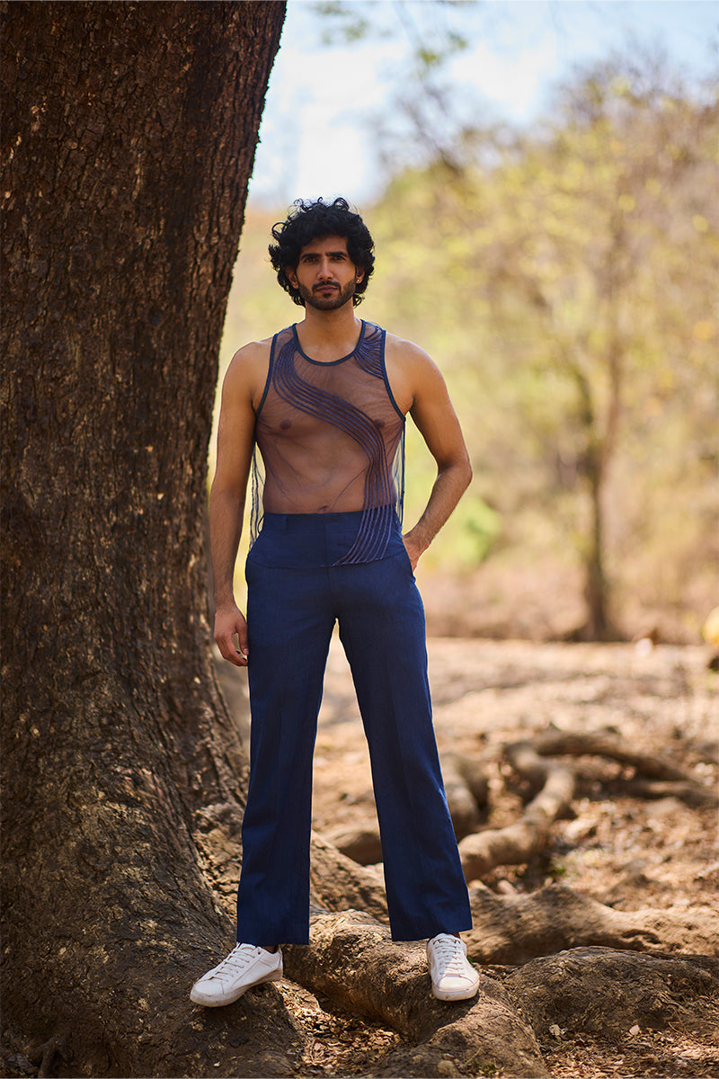 Indigo Flow Tank Top