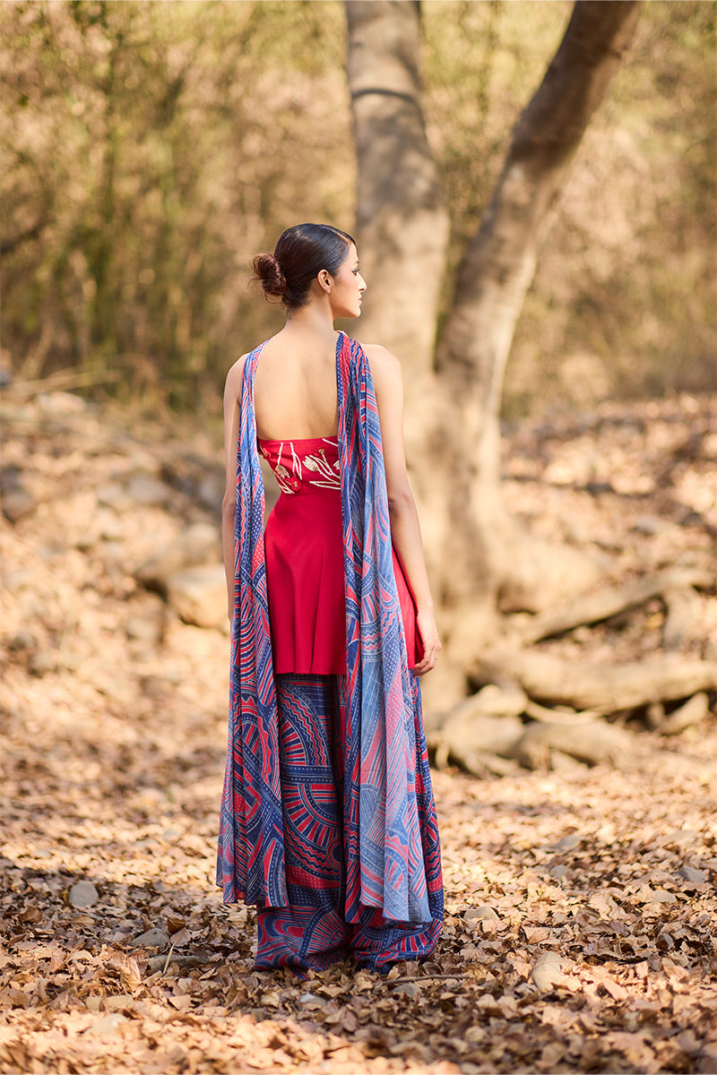 Valor Odyssey Sharara Set