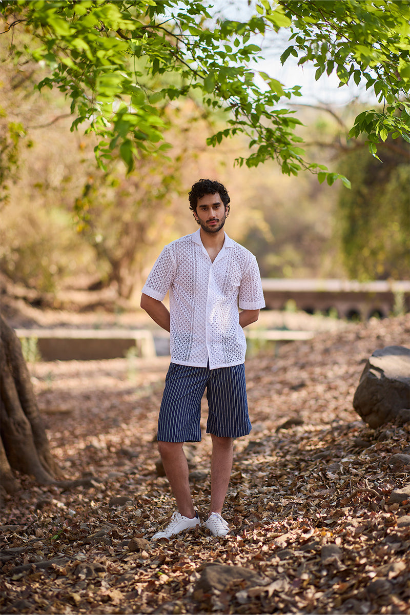 Serene Stripes Shorts