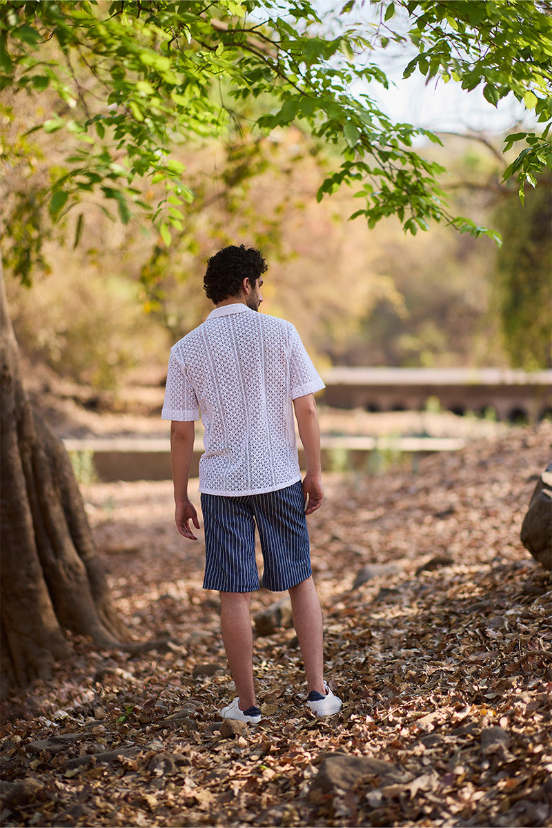 Serene Stripes Shorts