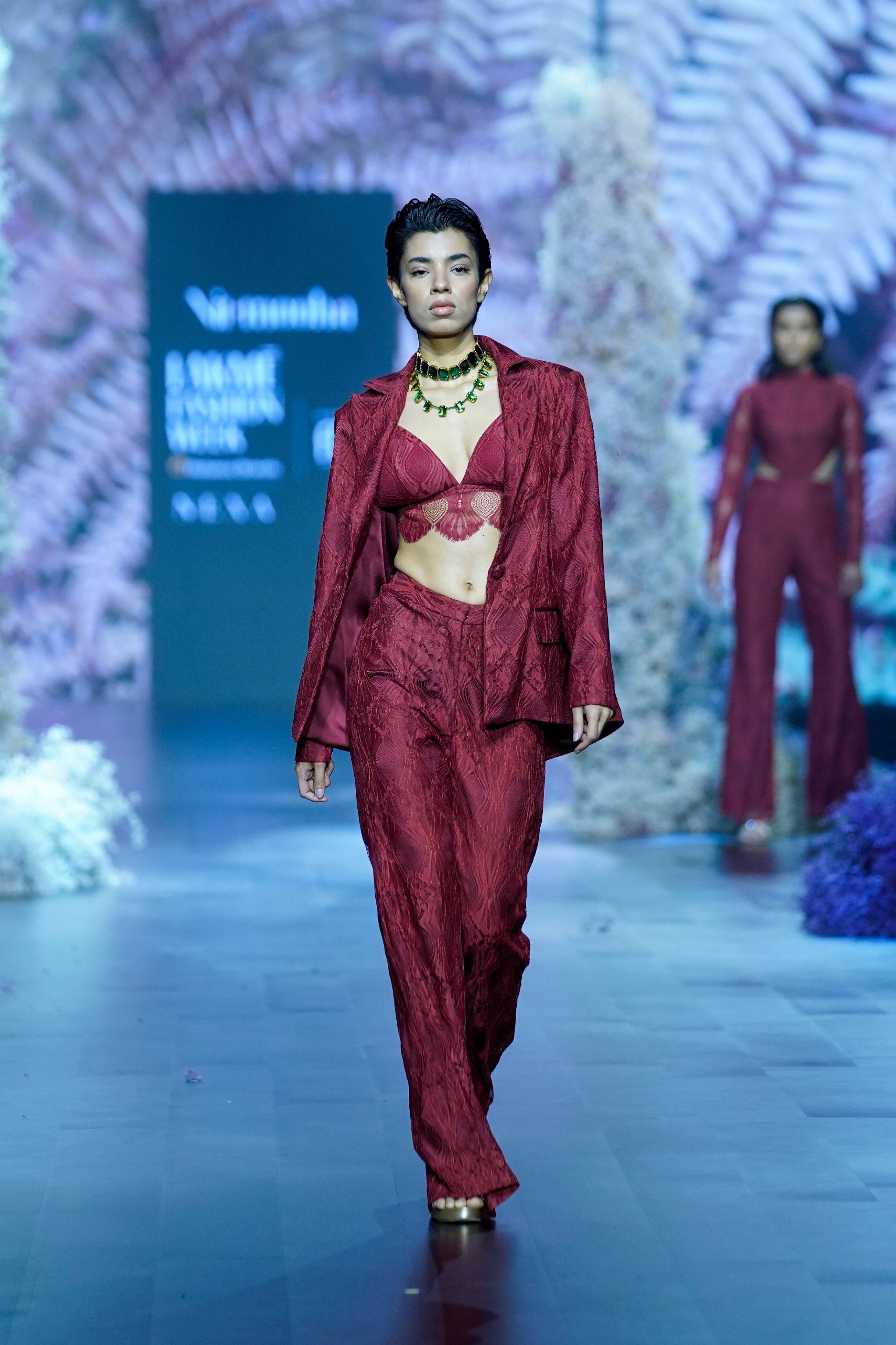 Blazer Set with Bralette