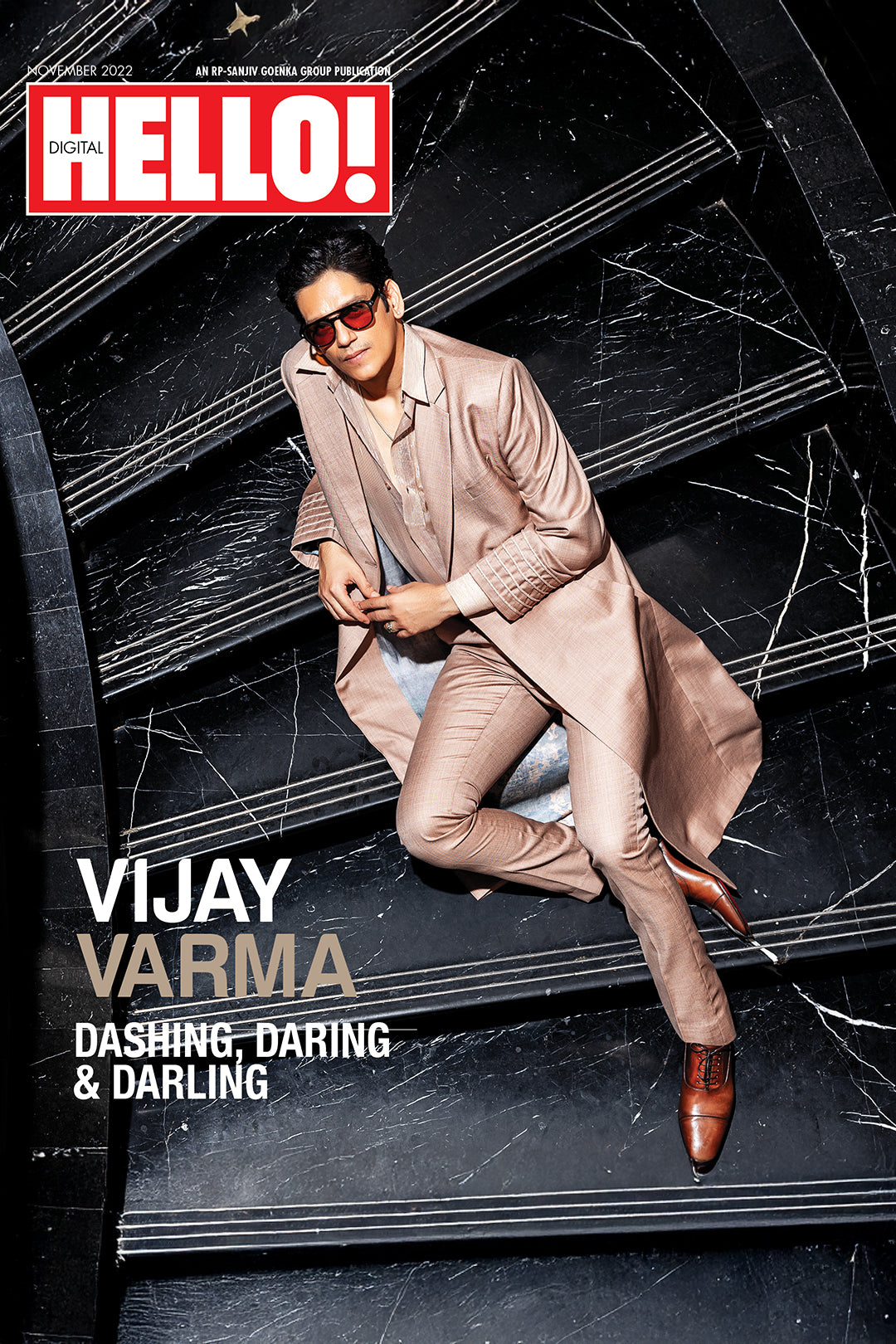 Vijay Verma in our Beige Trench Set from Ancienne