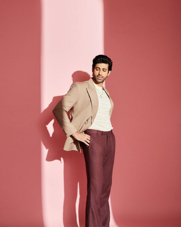 Ashim Gulati In Custom Nirmooha Beige Blazer