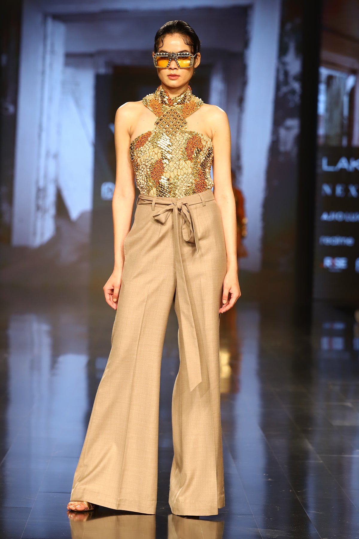 Embroidered Bodysuit Set