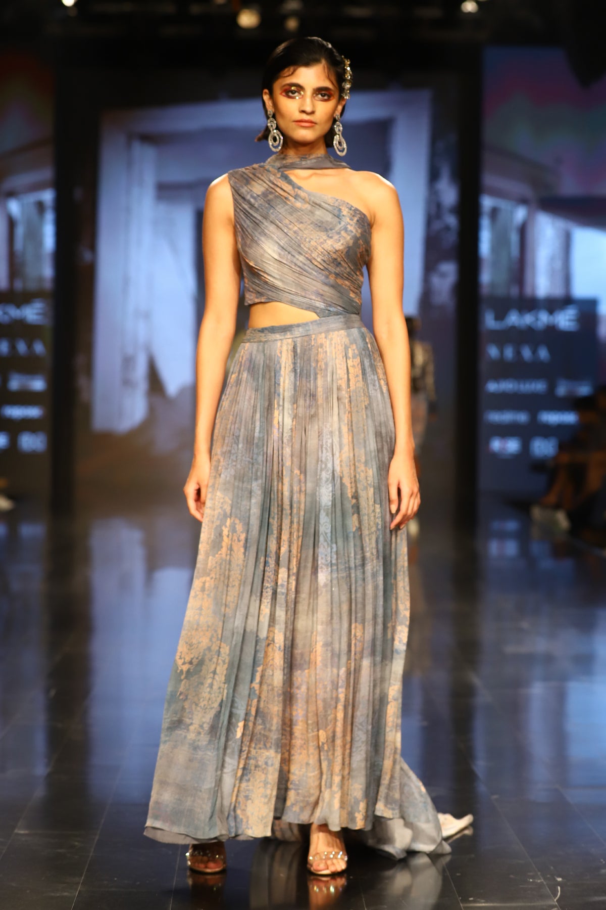 Embellished Gown Set