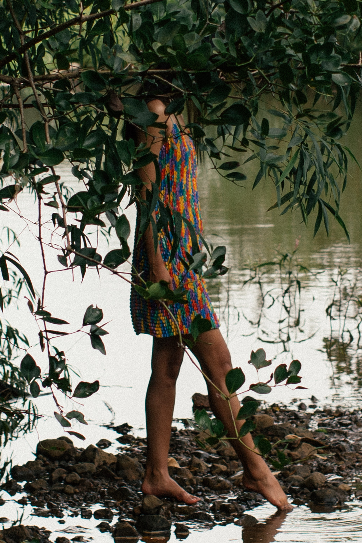 Handcrafted Sequin Embroidered Cami-Mini