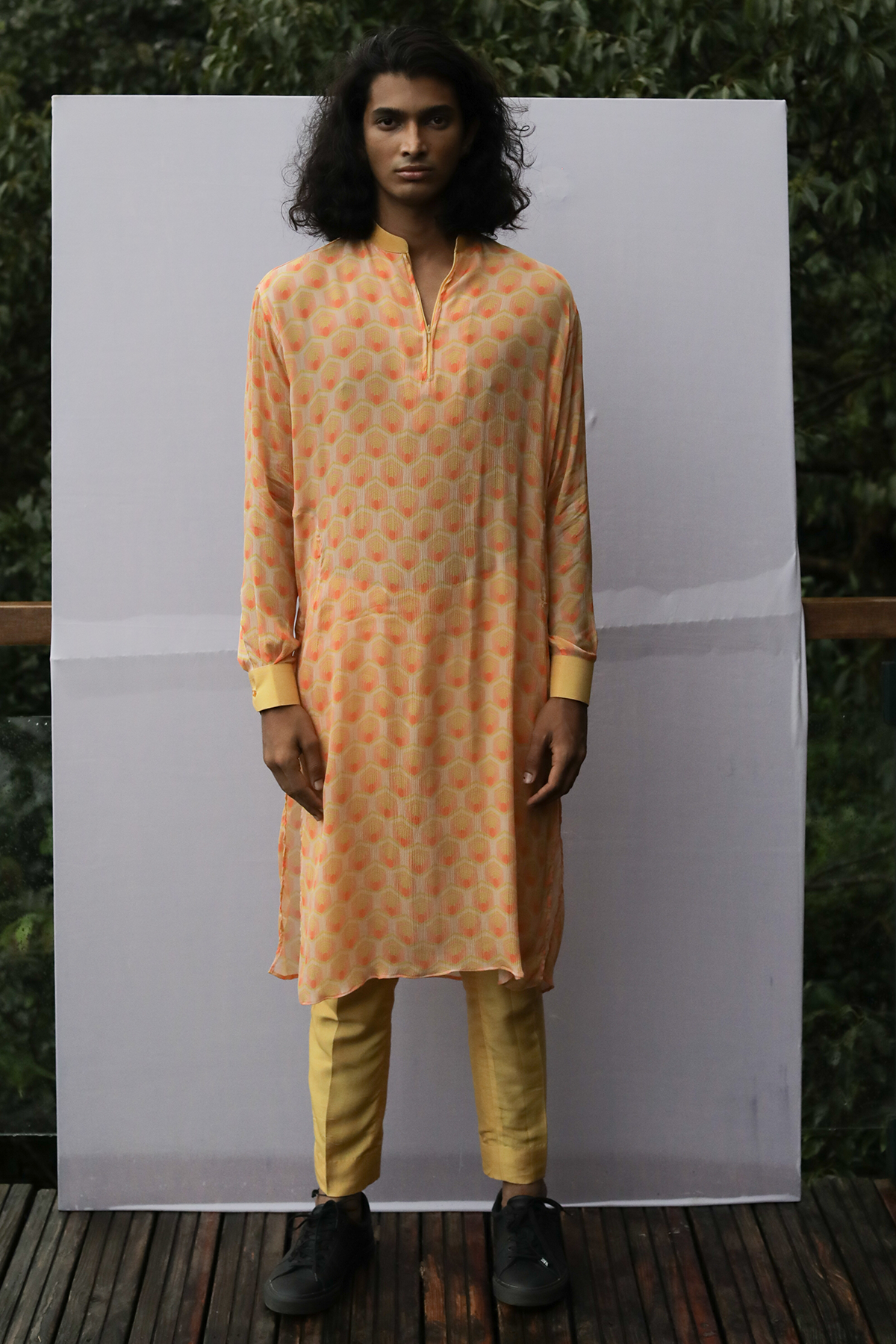 Printed Kurta with Straight Pants