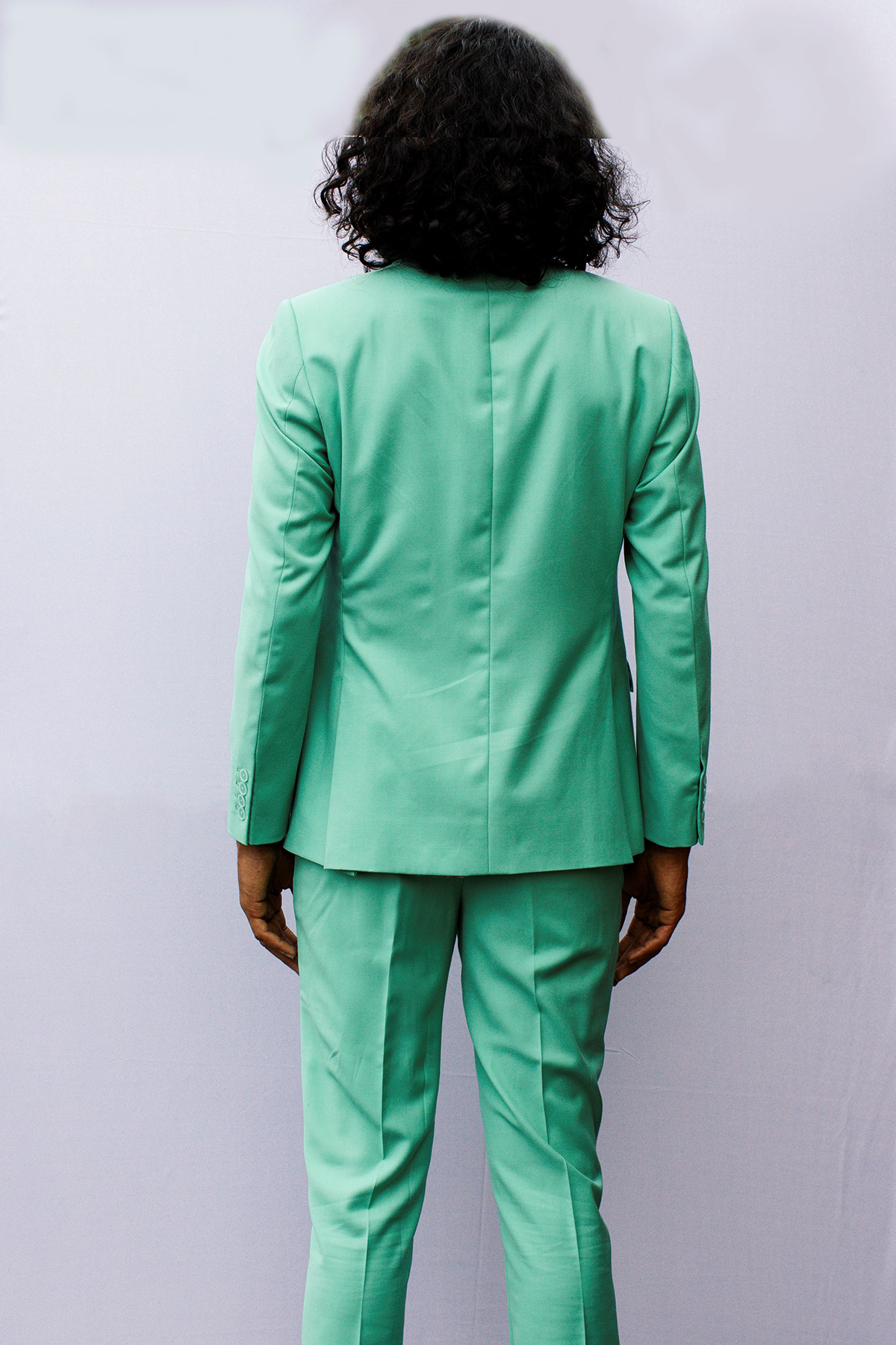 Mint Yoghurt Double Breasted Suit