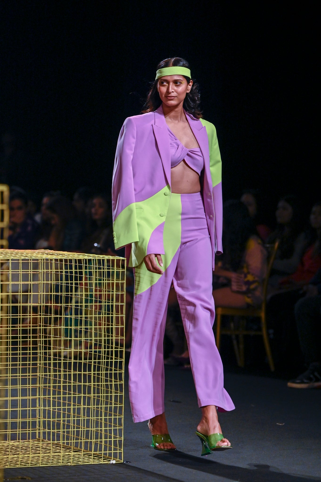 Lilac One Shoulder Bralette