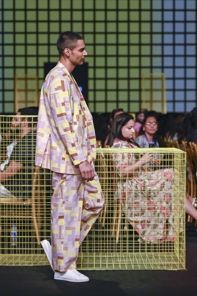 Lilac Tank Top with Cording Detailing