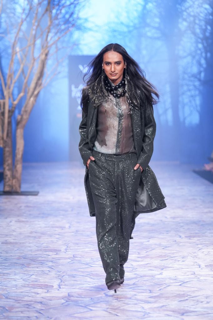 Printed Sheer Shirt - Sale