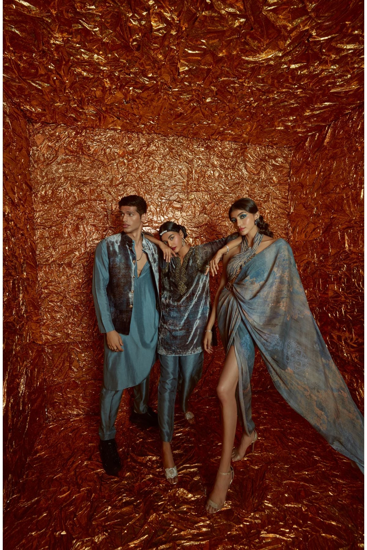 Kurta Set with Bandi