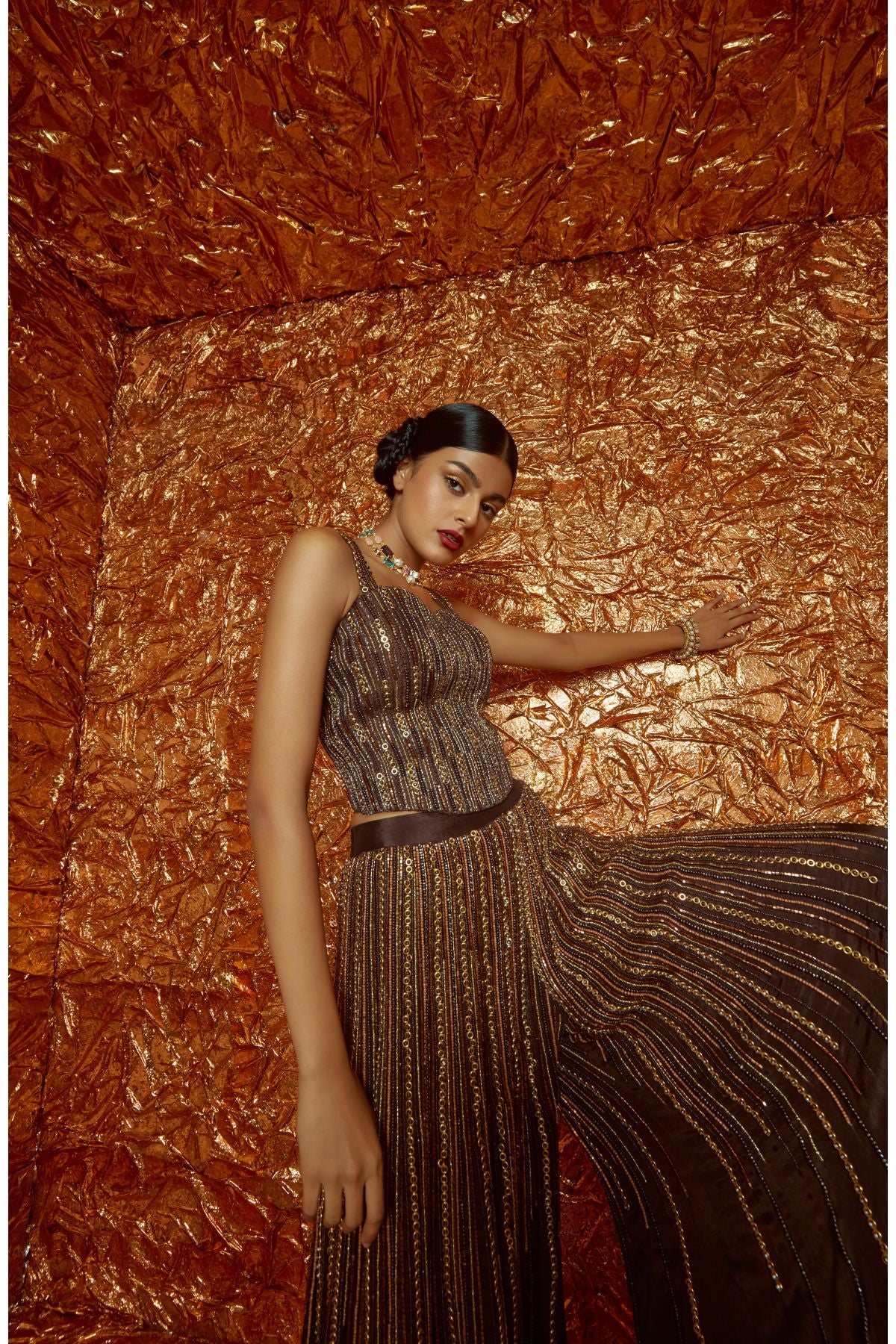 Embellished Sharara Set