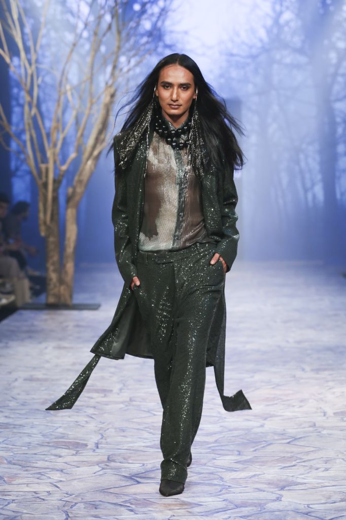 Printed Sheer Shirt - Sale