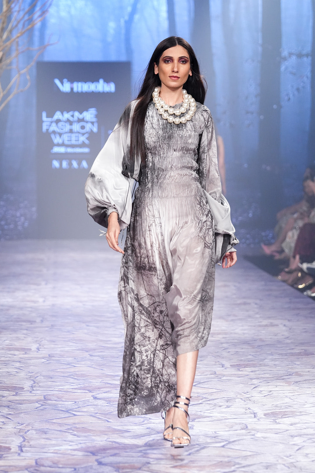 Smocking Asymmetrical Dress