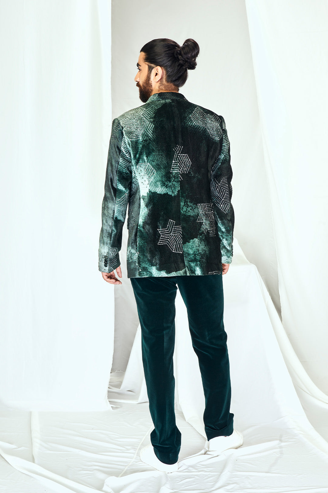 Velvet Straight Pants