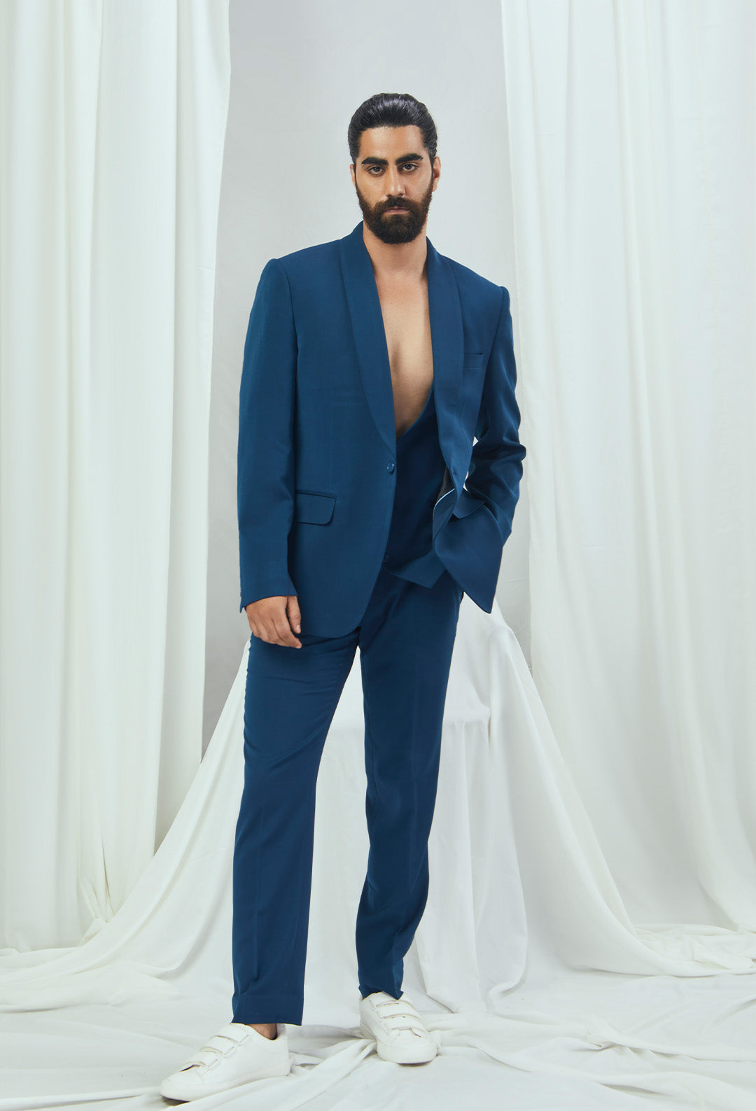 Jade Blue Blazer Set