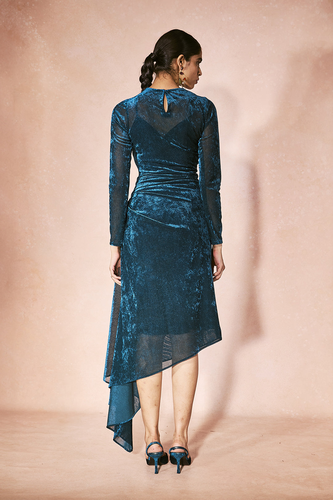 Midnight Drape dress