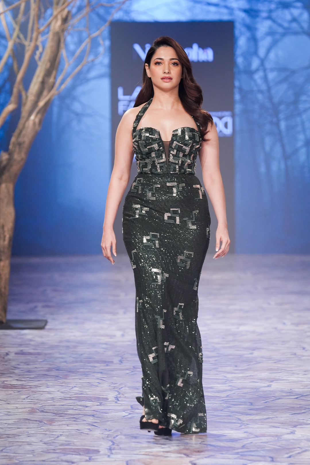 Embriodered Cocktail Gown