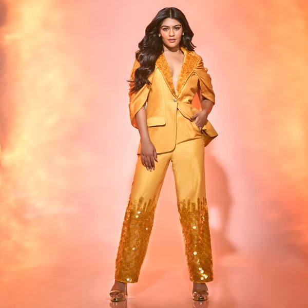 Hand Embriodered Pant Suit